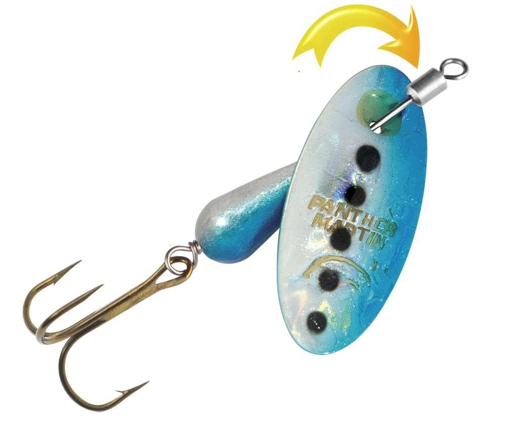Panther Martin InLine SWIVEL Holographic Silver/Blue