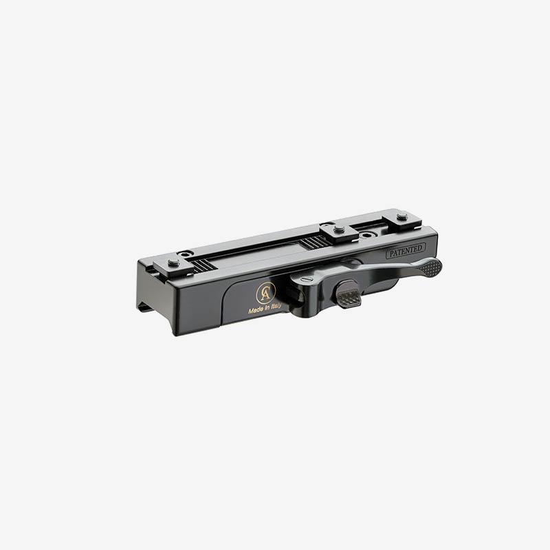 Contessa QR Mount Simple Black Picatinny SWR for Swarovski SR