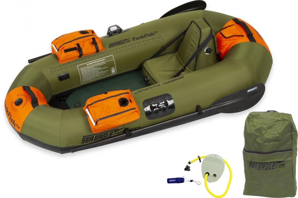 Sea Eagle PackFish7 Oppblåsbar Fiskebåt, Pro Fishing Package
