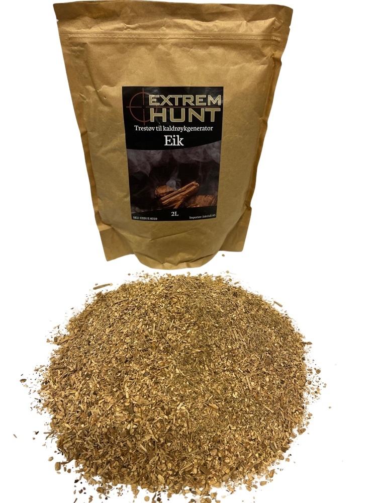 Extremhunt premium røykespon av Eik 2 liter (1-3mm)