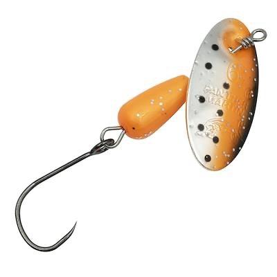 Panther Martin singelkrok uten mothake 7 gram Orange Silver Speckled (NY JUNI 2025!)