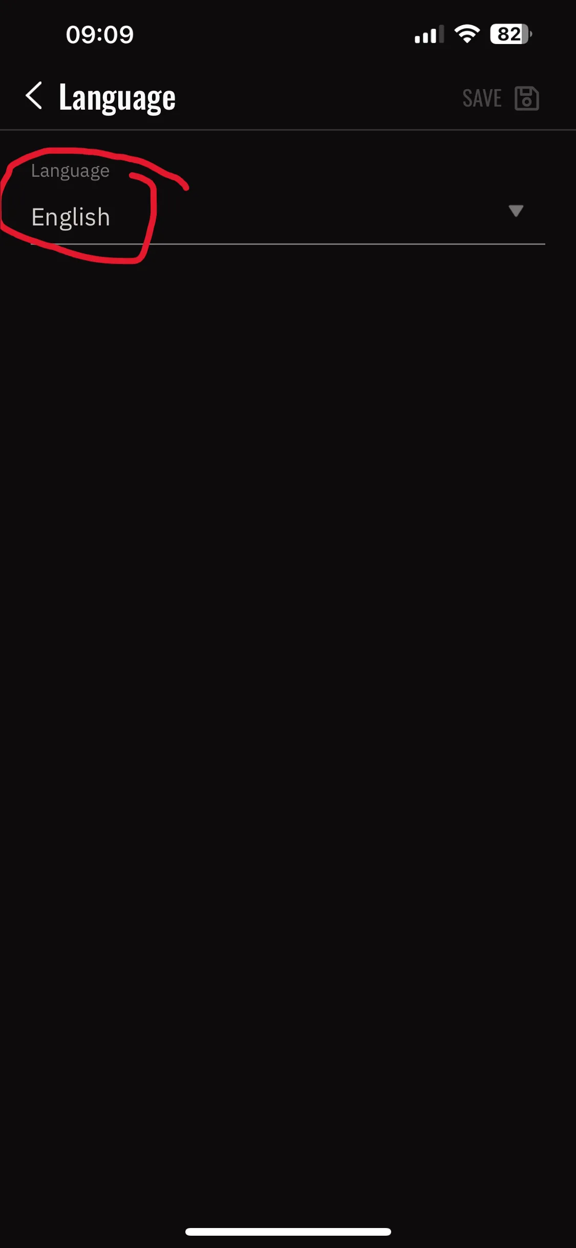 App-skjermbilde 6