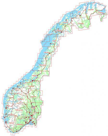 Topo Adventure CD 19, Nordkapp