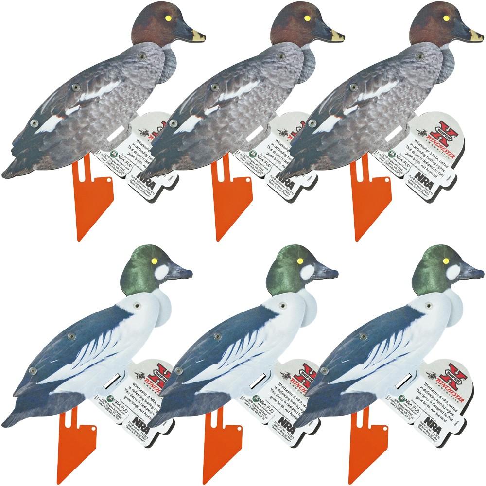 FUD - Kvinand, 3D Lokkefugl, 6 stk.
