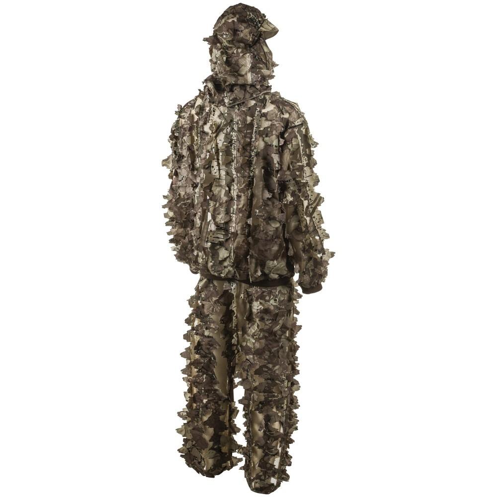 X3M1 3D Løvcamo, Kamuflasjesett høst/brun, One size