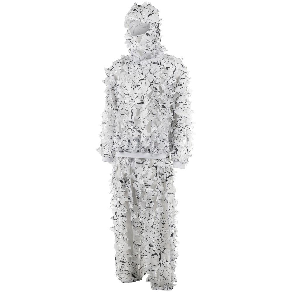X3M1 3D Løvcamo, Kamuflasjesett vinter, One size