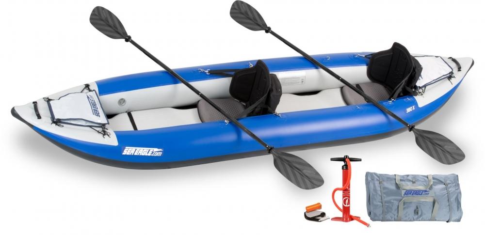Sea Eagle 380x Explorer Oppblåsbar Kajakk, Pro Carbon Package