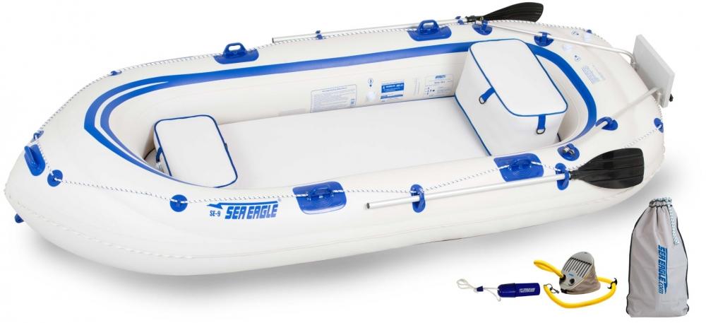 Sea Eagle SE9 Oppblåsbar Båt, Fisherman's Dream Package