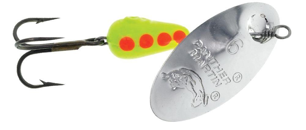 Panther Martin Classic Regular Silver/Chartreuse/Orange